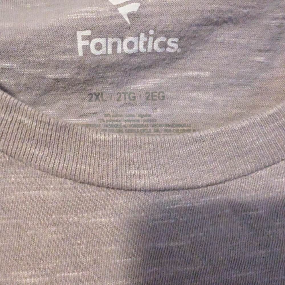 Fanatics Gray Chiefs T-Shirt 15 Mahomes Size 2XL - Picture 3 of 6